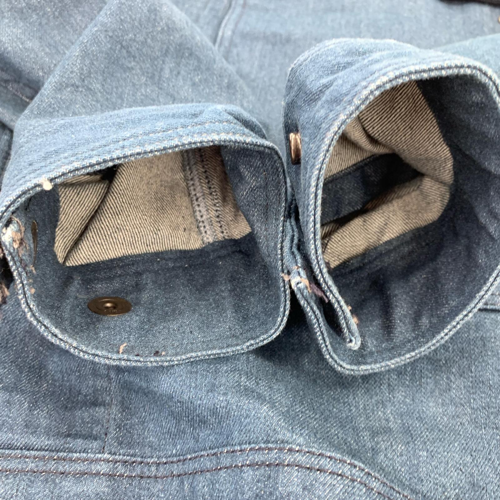デニムジャケット UTILITY FLAP POCKET JACKET (M) M ネイビー