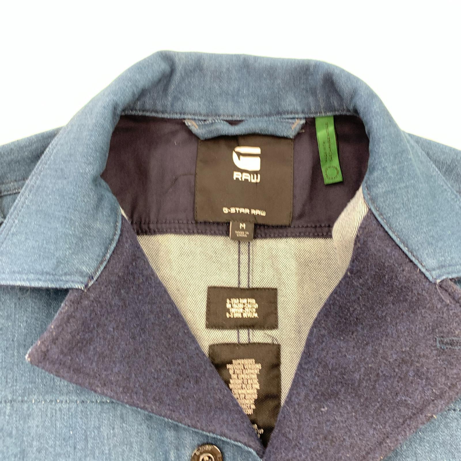 デニムジャケット UTILITY FLAP POCKET JACKET (M) M ネイビー