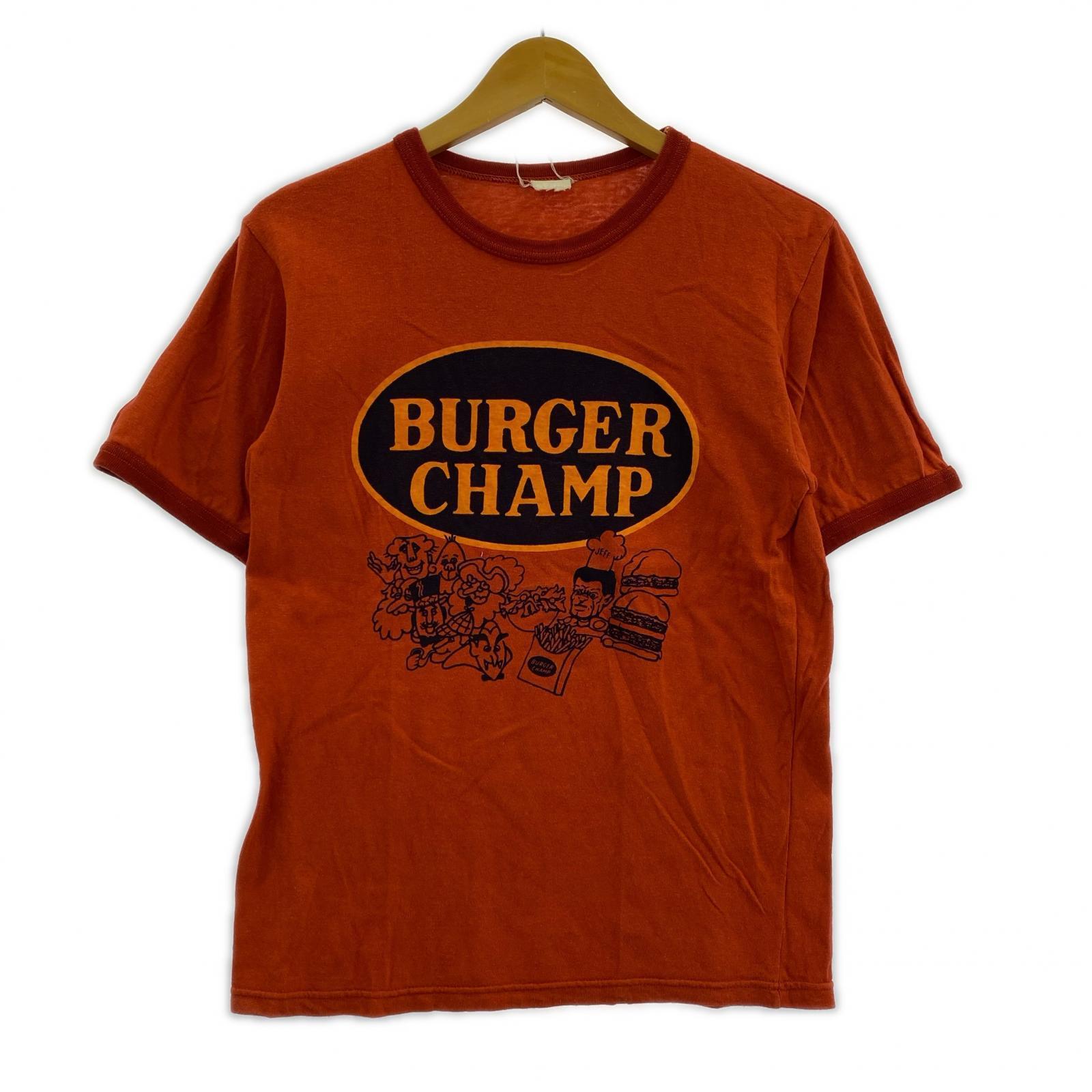 半袖Tシャツ オレンジ リンガー