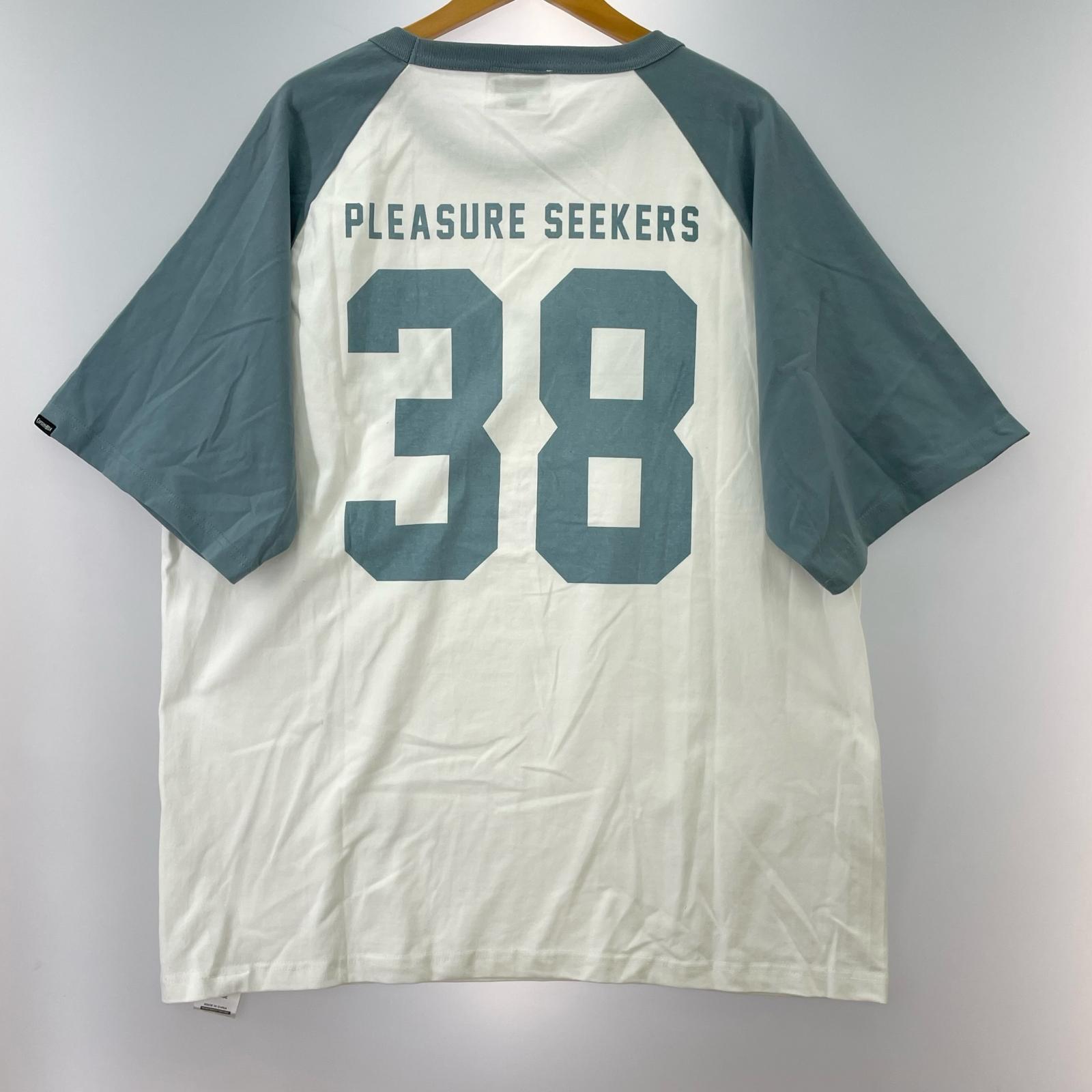 半袖Tシャツ 25SS/COLLEGE LOGO RAGLAN TEE/白水色系/XL