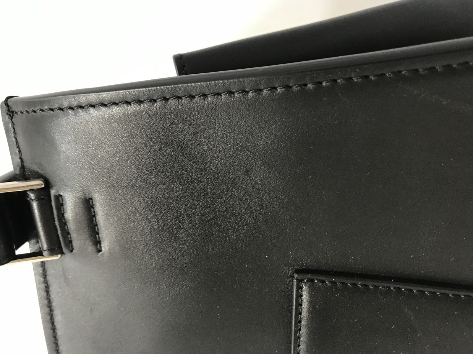 CELINE エッジ ミディアム ベージュバッグ