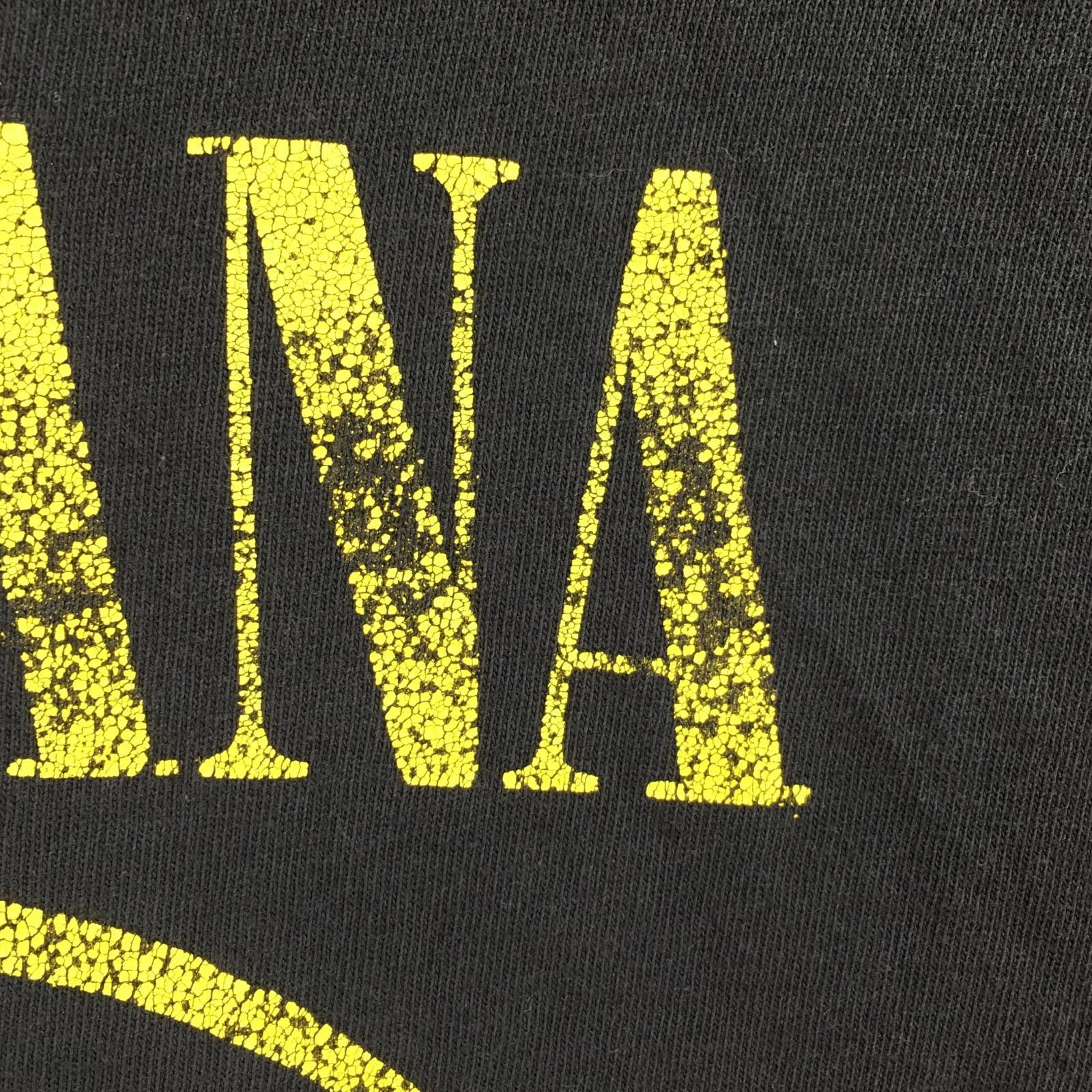 半袖Tシャツ NIRVANA SMILE ARTIMONDEボディ 黒 ブラック