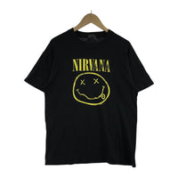 半袖Tシャツ NIRVANA SMILE ARTIMONDEボディ 黒 ブラック