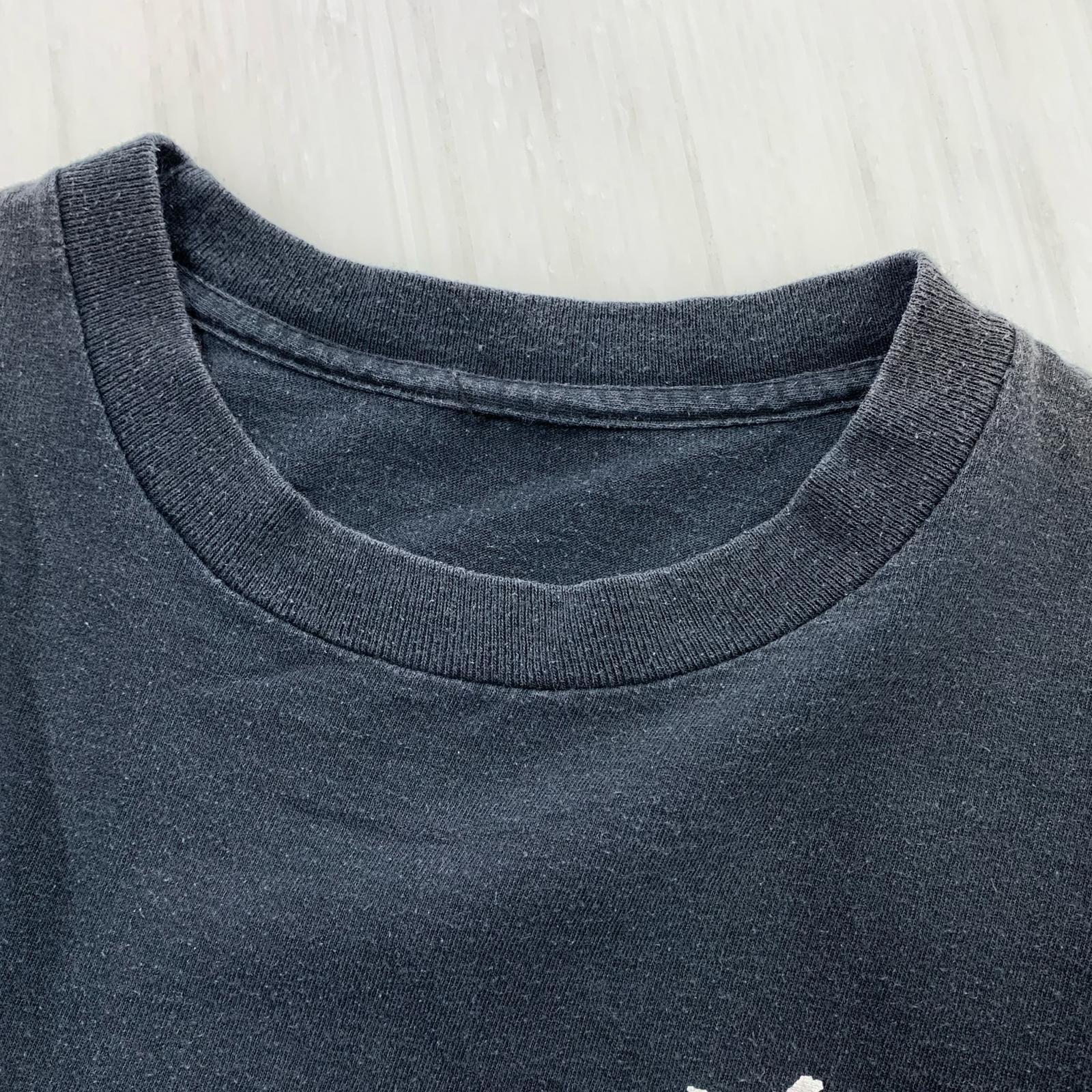 半袖Tシャツ 80s ラスタライオン バックプリントTee ブラック