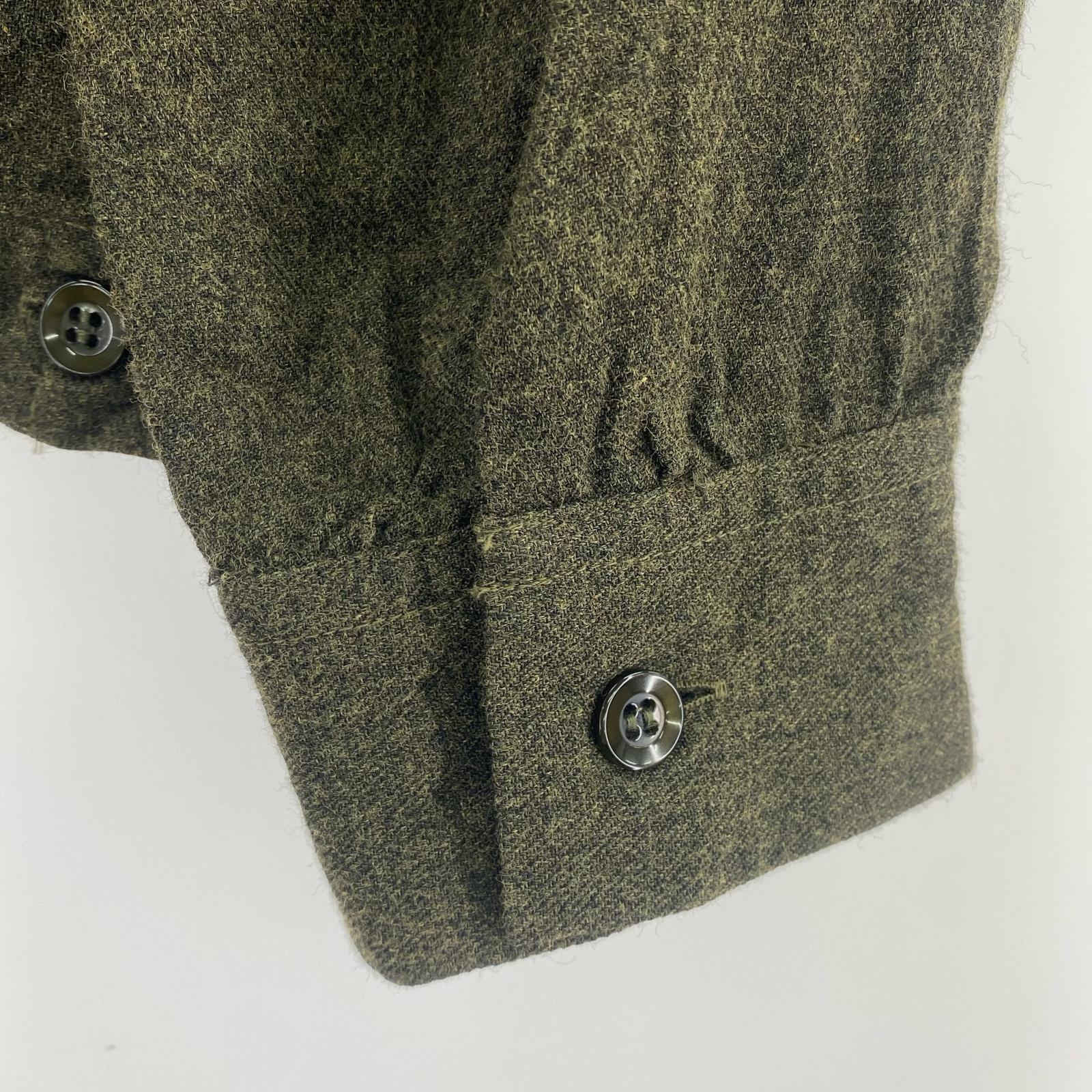 長袖シャツ T-RAYON JAC M M カーキ
