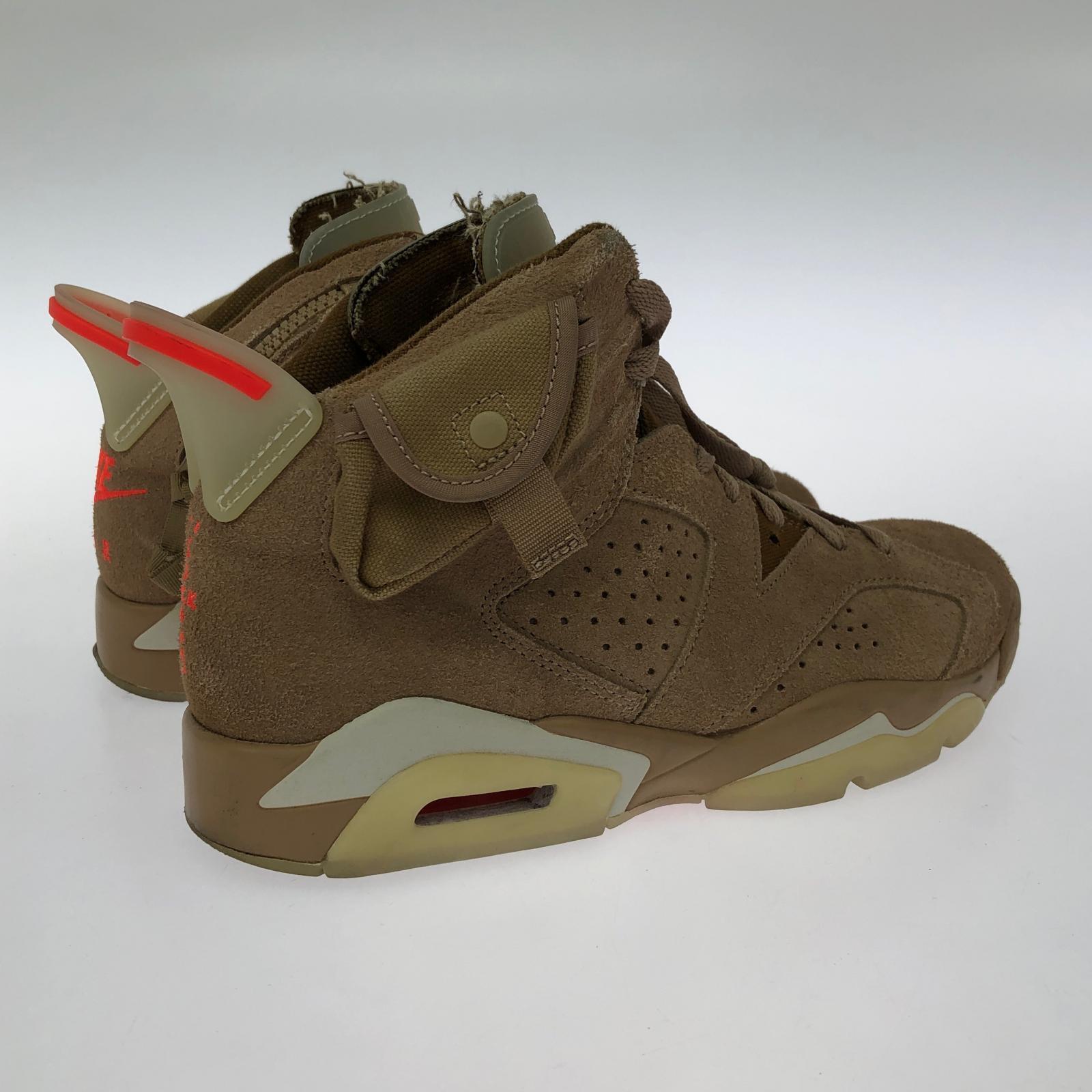 スニーカー × Travis scott AJ6 RETRO SP 25.5cm 25.5cm (US7 1/2 UK7 EU41) ベージュ