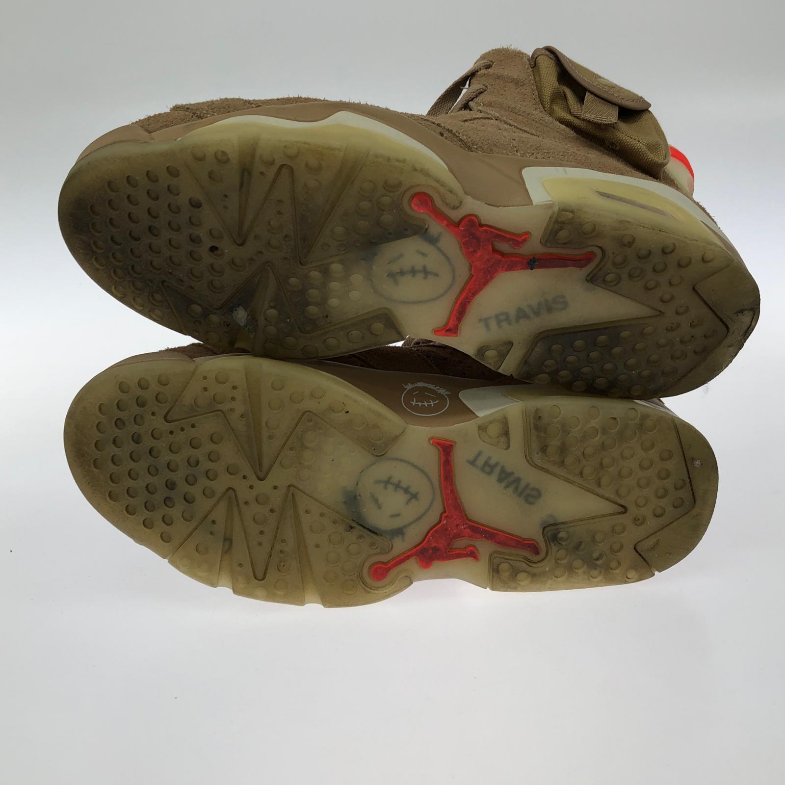 スニーカー × Travis scott AJ6 RETRO SP 25.5cm 25.5cm (US7 1/2 UK7 EU41) ベージュ