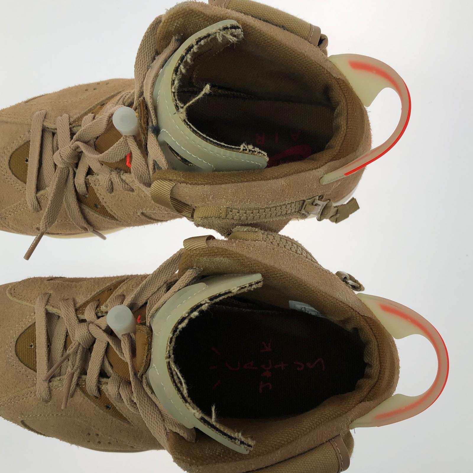 スニーカー × Travis scott AJ6 RETRO SP 25.5cm 25.5cm (US7 1/2 UK7 EU41) ベージュ