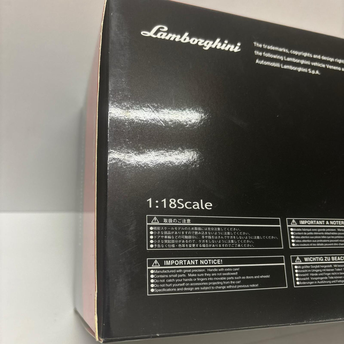 京商 1/18 ランボルギーニ ヴェネーノ 1/18スケールカー 京商 ランボルギーニ スケールカー