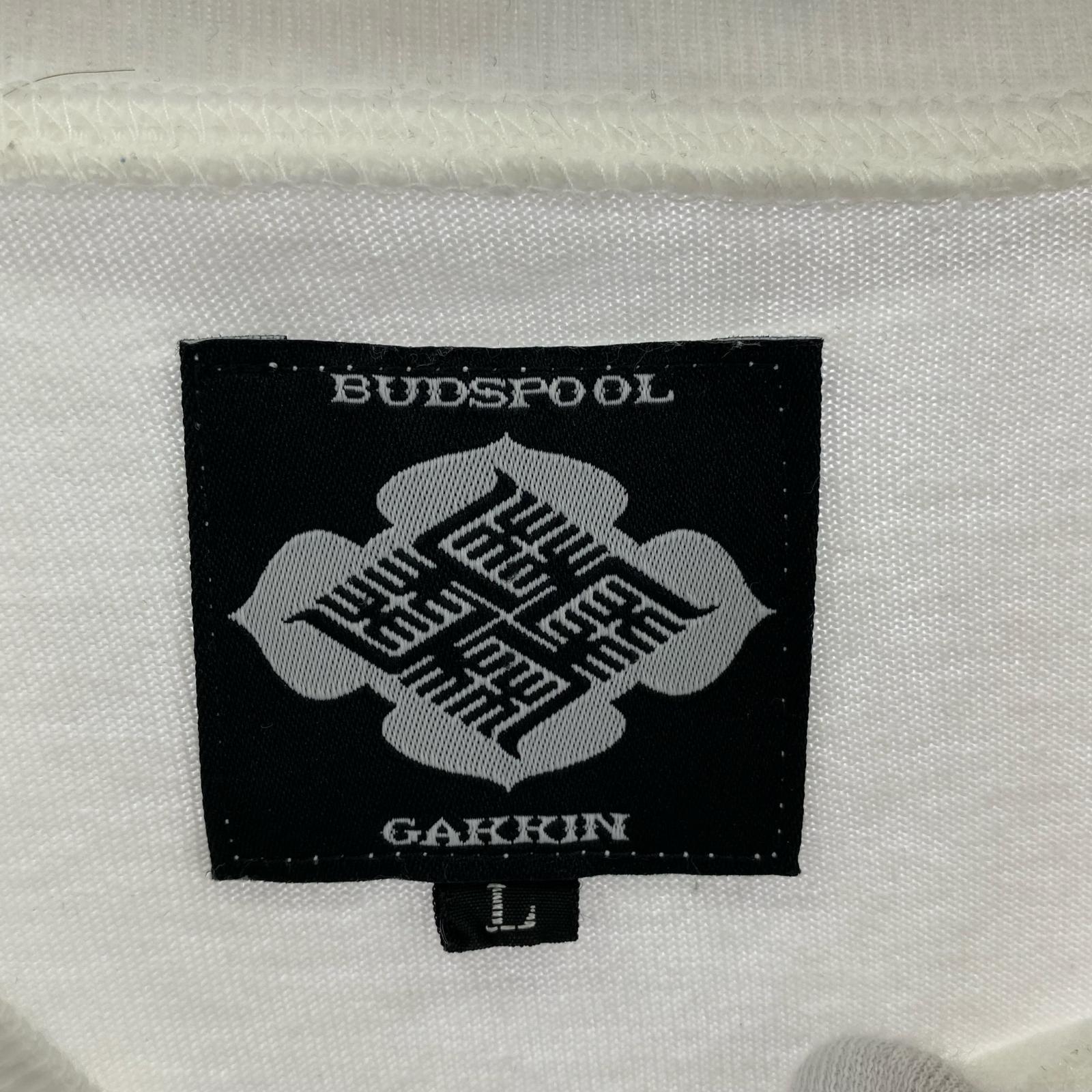 半袖Tシャツ BUDSPOOL ホワイト L L ホワイト