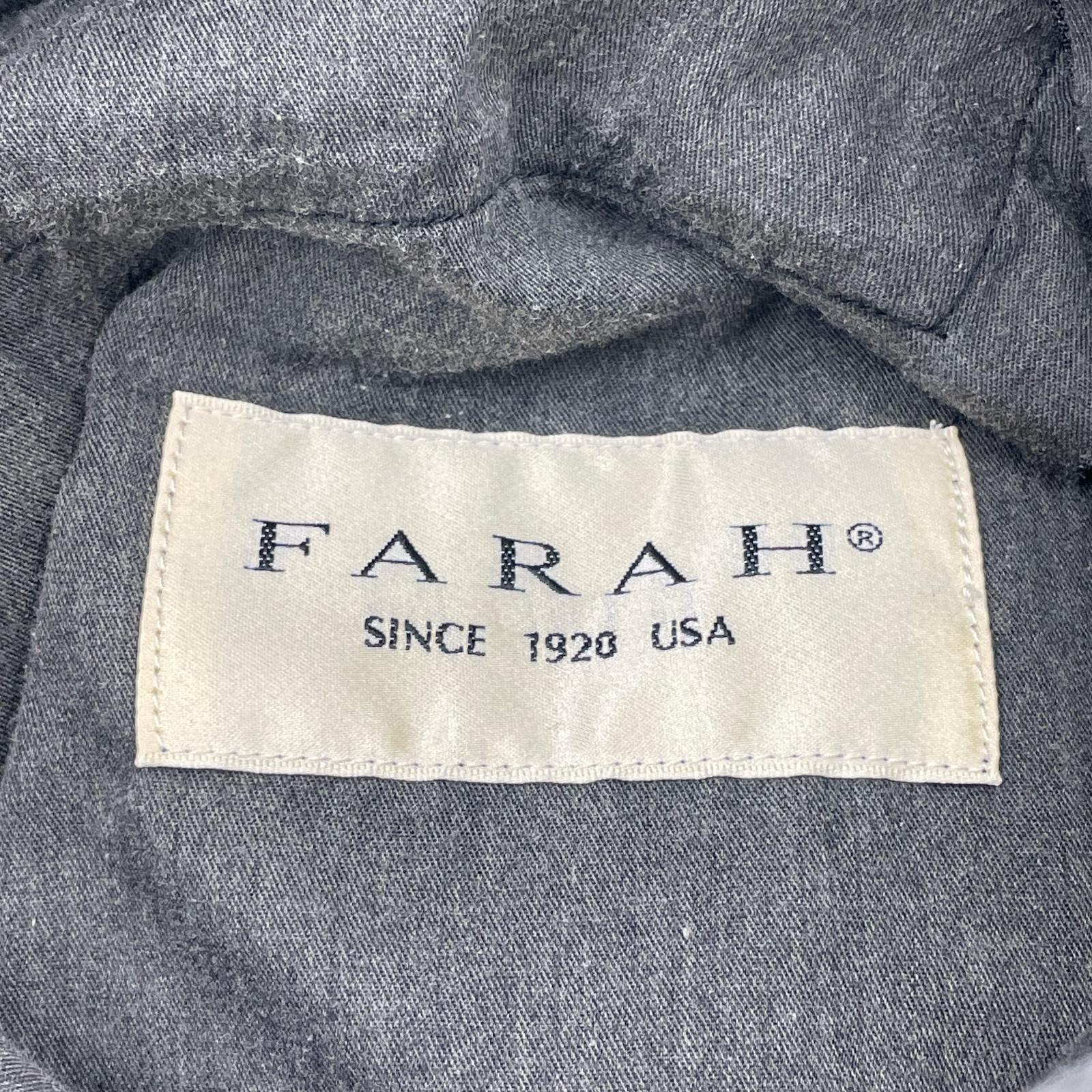 パンツ FARAH Two Tuck Wide Tapered Pants ブラック