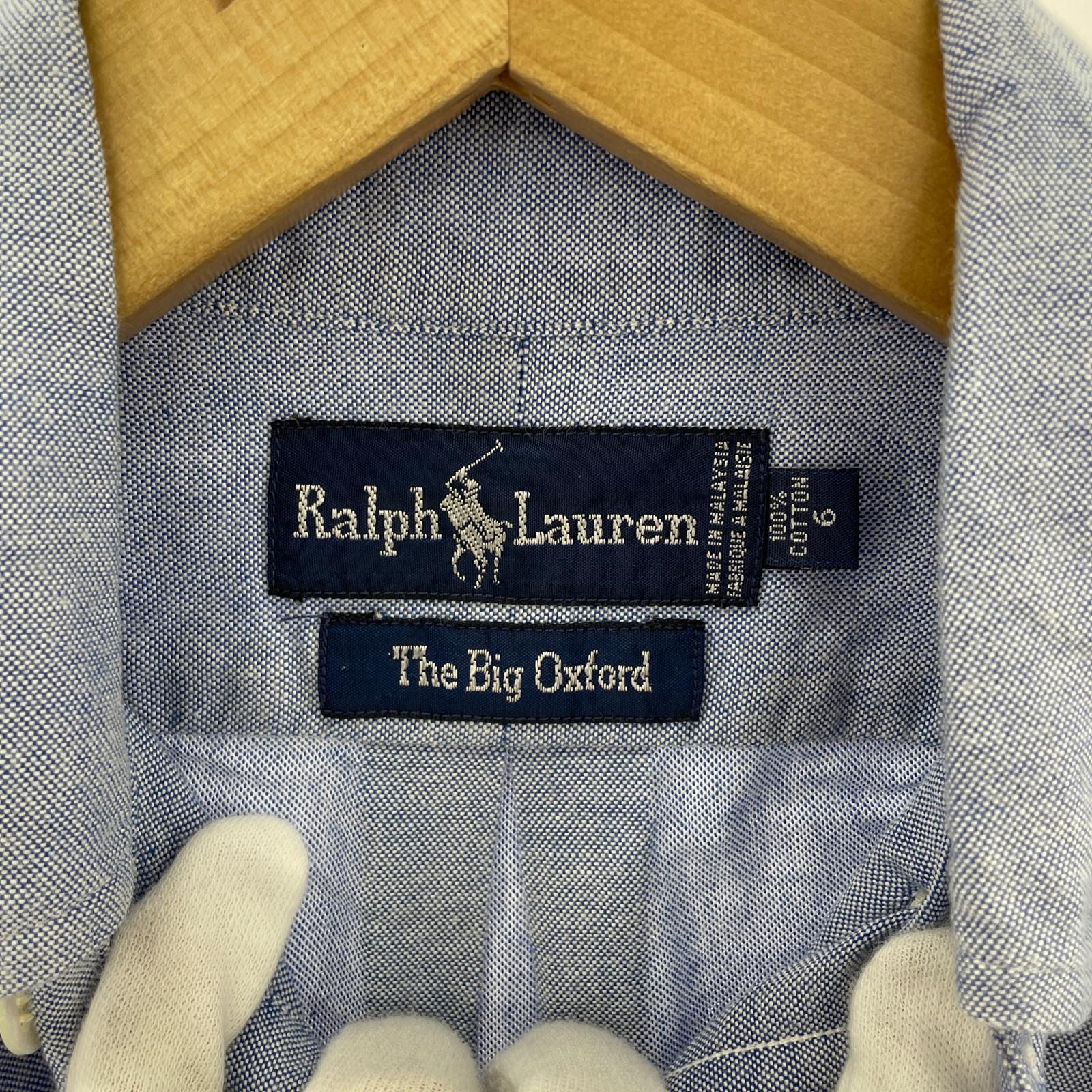 長袖シャツ 90s THE BIG OXFORD BDシャツ(9) ブルー