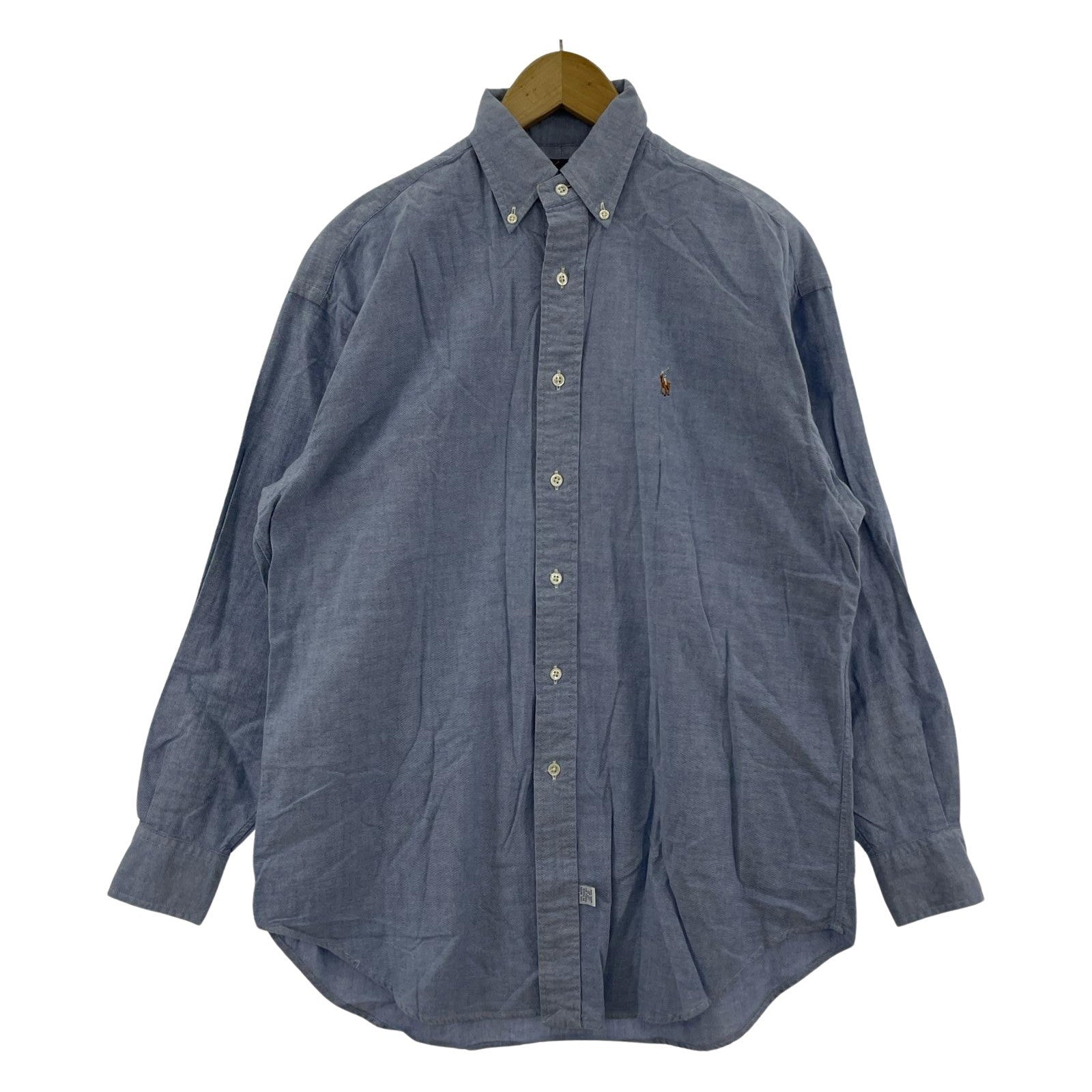 長袖シャツ 90s THE BIG OXFORD BDシャツ(9) ブルー