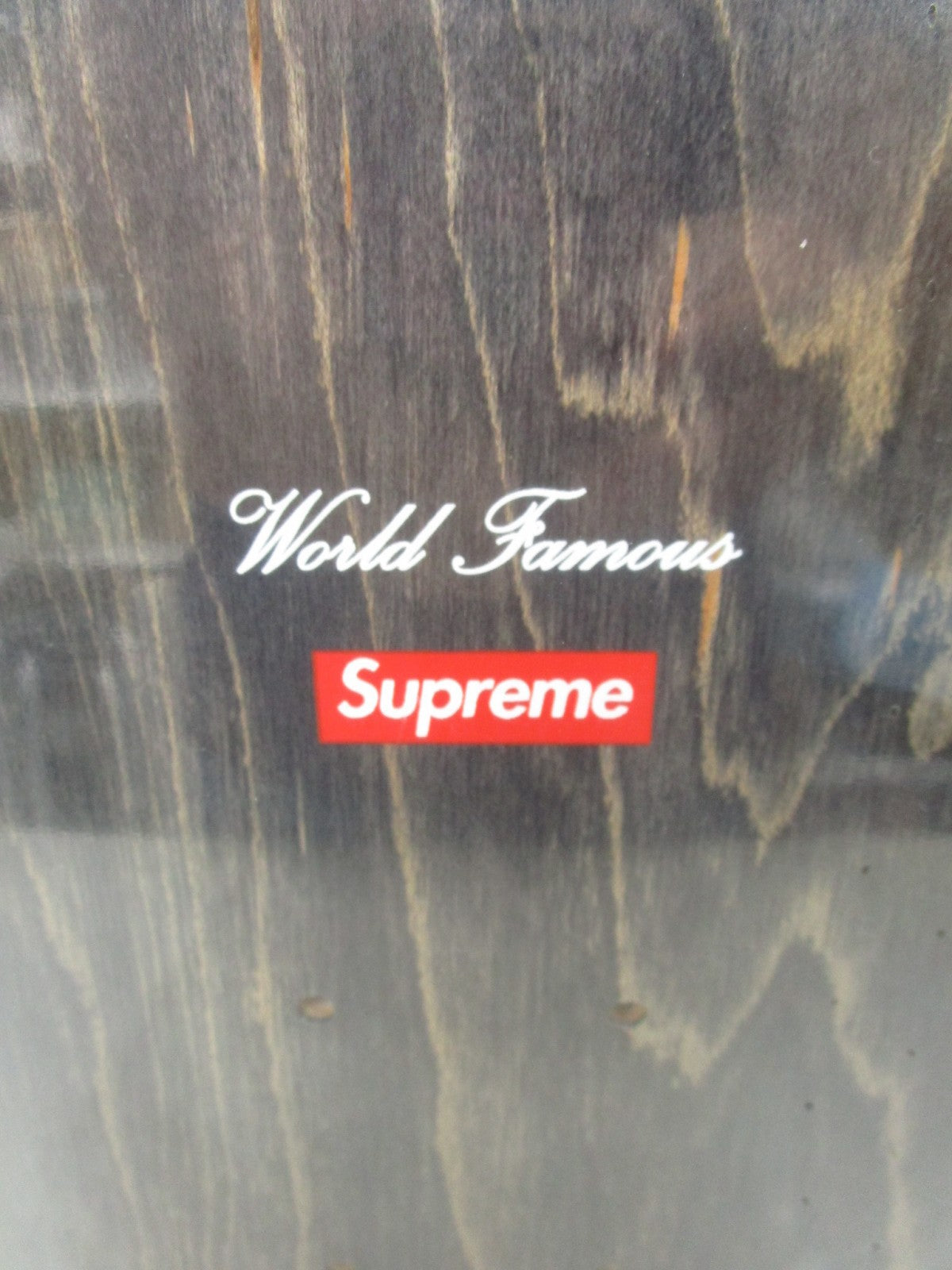 その他アクセサリー 20SS Distorted Logo Skateboard Deck