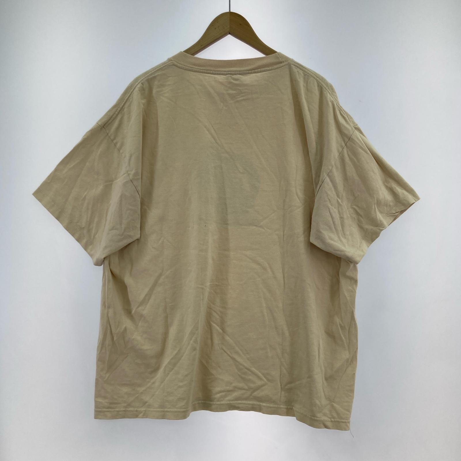 半袖Tシャツ 90s PLASTIK SSTEE ベージュ XXL ベージュ