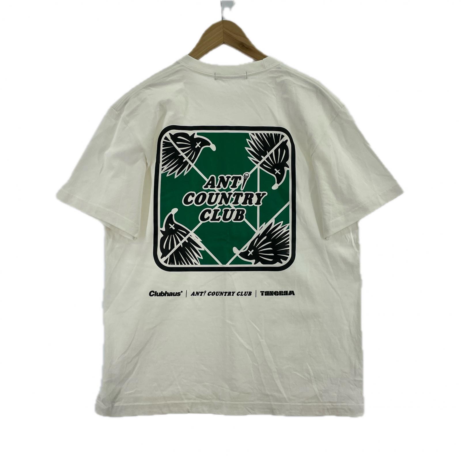 半袖Tシャツ TANGRAM×ANTI COUNTRY CLUB M ホワイト