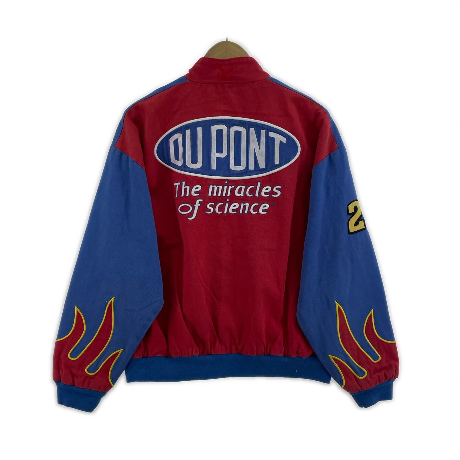 ジャケット 00's DU PONT NASCAR レーシングジャケット LL