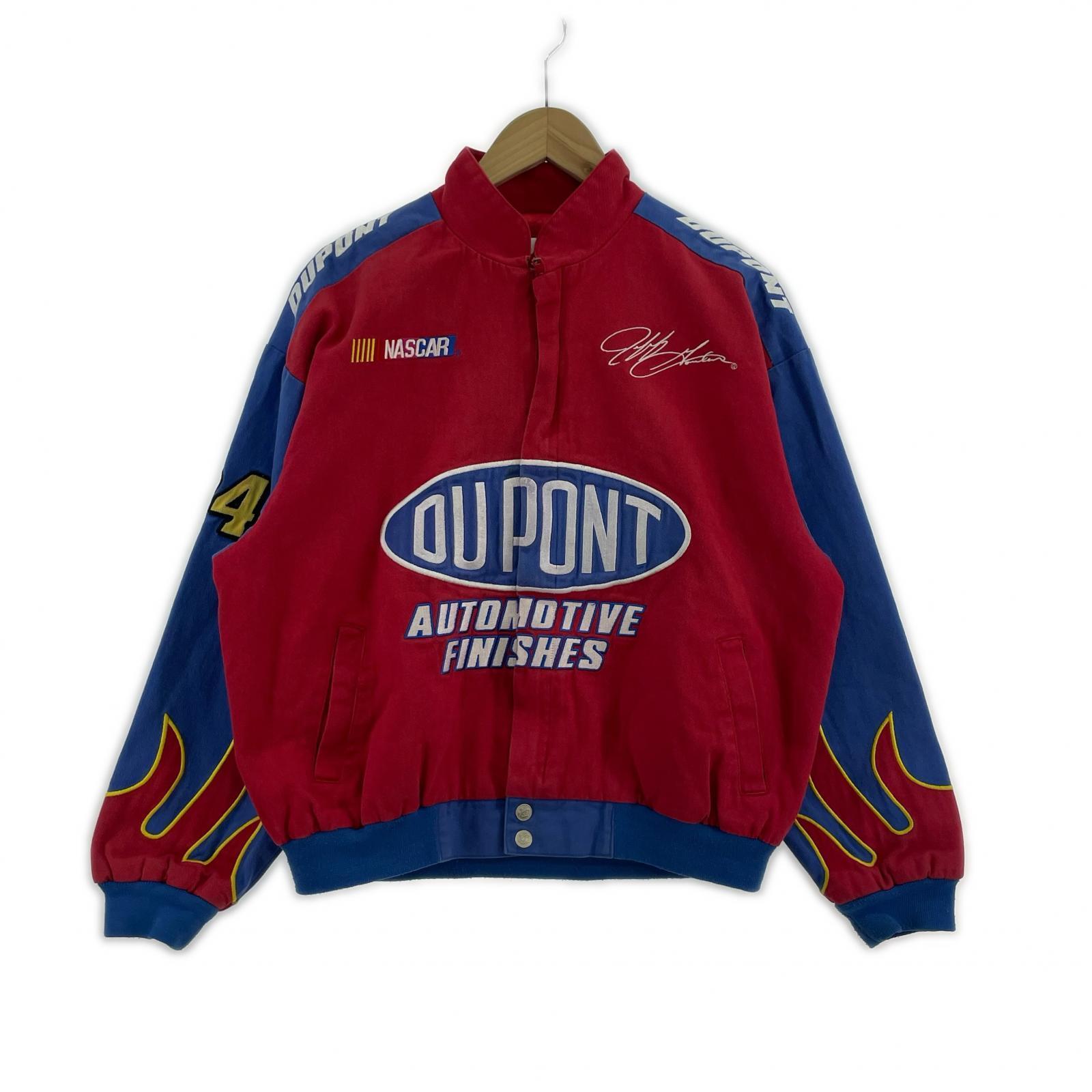 ジャケット 00's DU PONT NASCAR レーシングジャケット LL