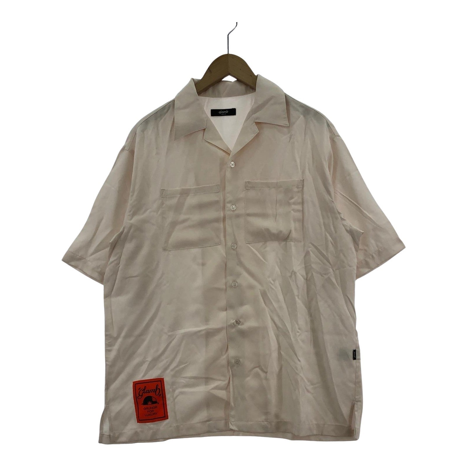 半袖シャツ Orange Tag Rayon Shirt 白 M ホワイト