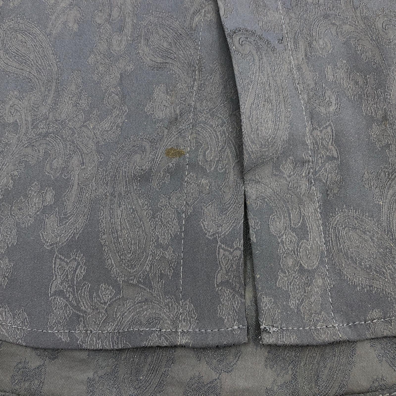 長袖シャツ Noble Paisley Shirt M ネイビー