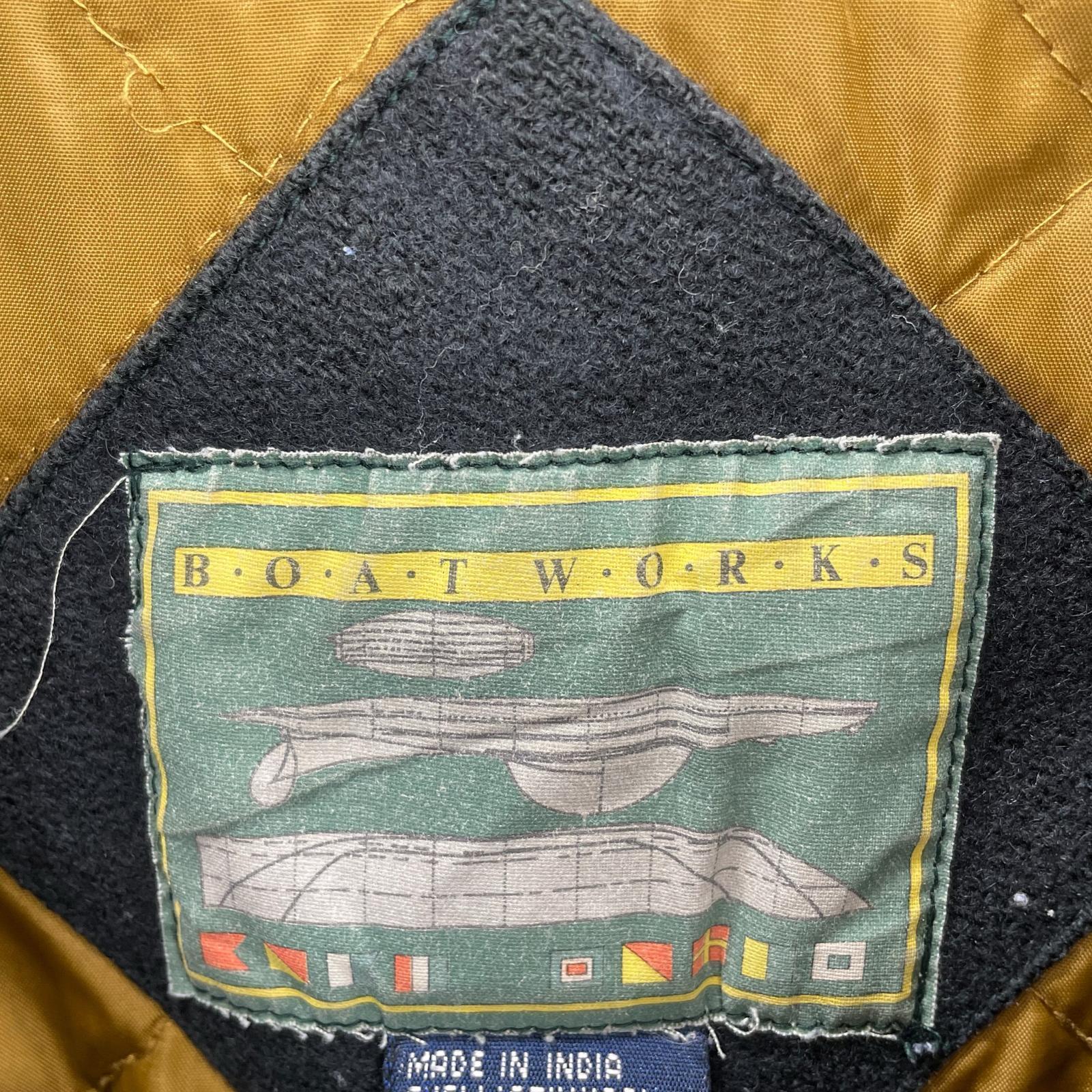 ジャケット BOATWORKSダッフルコート ブラック