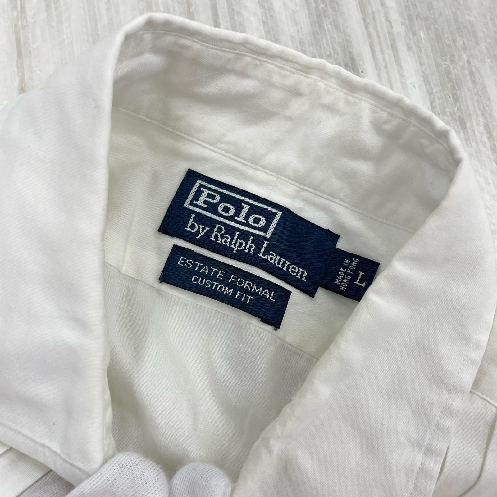 半袖シャツ ESTATE FORMANL ドレスシャツ WHT (L) L ホワイト