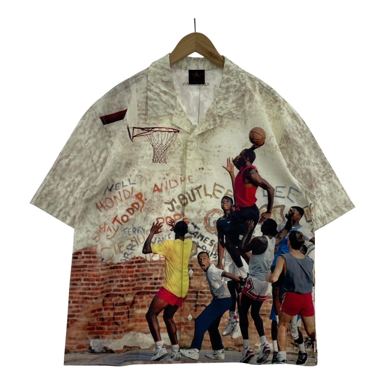 半袖シャツ AIR JDN PG CAMP SHIRT SAIL L マルチカラー
