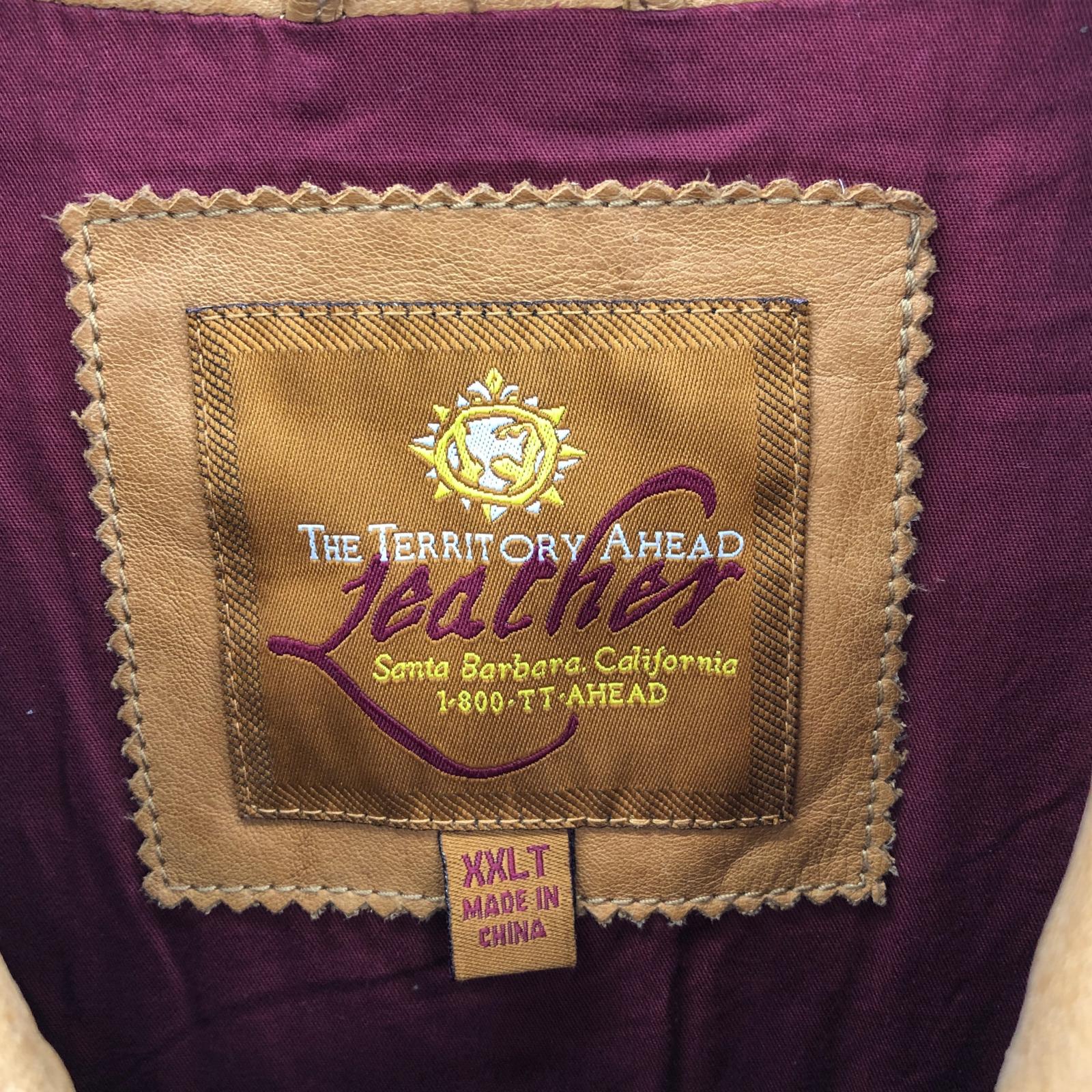 レザージャケット THE TERRIT ORY AHEAD レザージャケット (XXL) ブラウン ブラウン