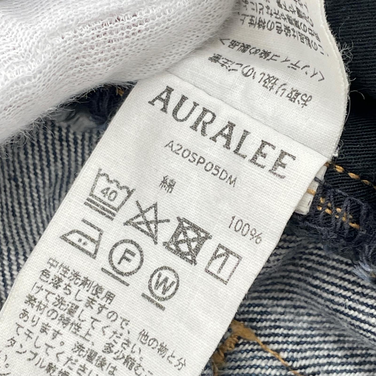 パンツ AURALEE デニムパンツ A20SP05DM (25) 25 ブルー