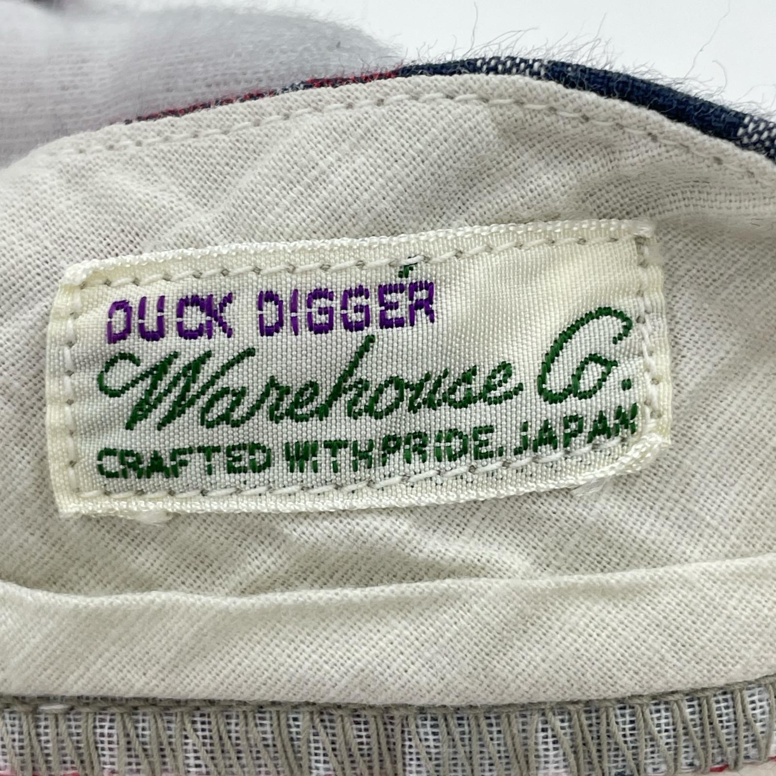 ショートパンツ WAREHOUSE チェックハーフパンツ 赤 (W32) 32 レッド