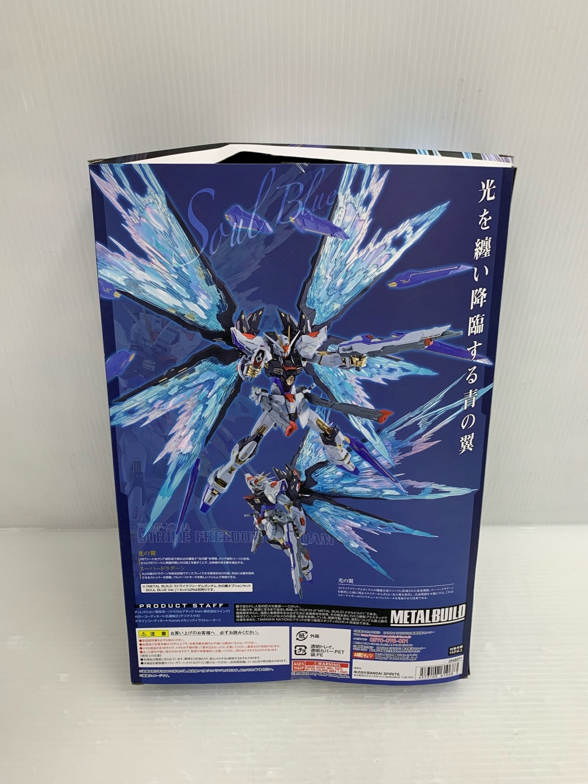 METALBUILD ストライクフリーダムガンダム 光の翼オプションセット フィギュア/グッズ