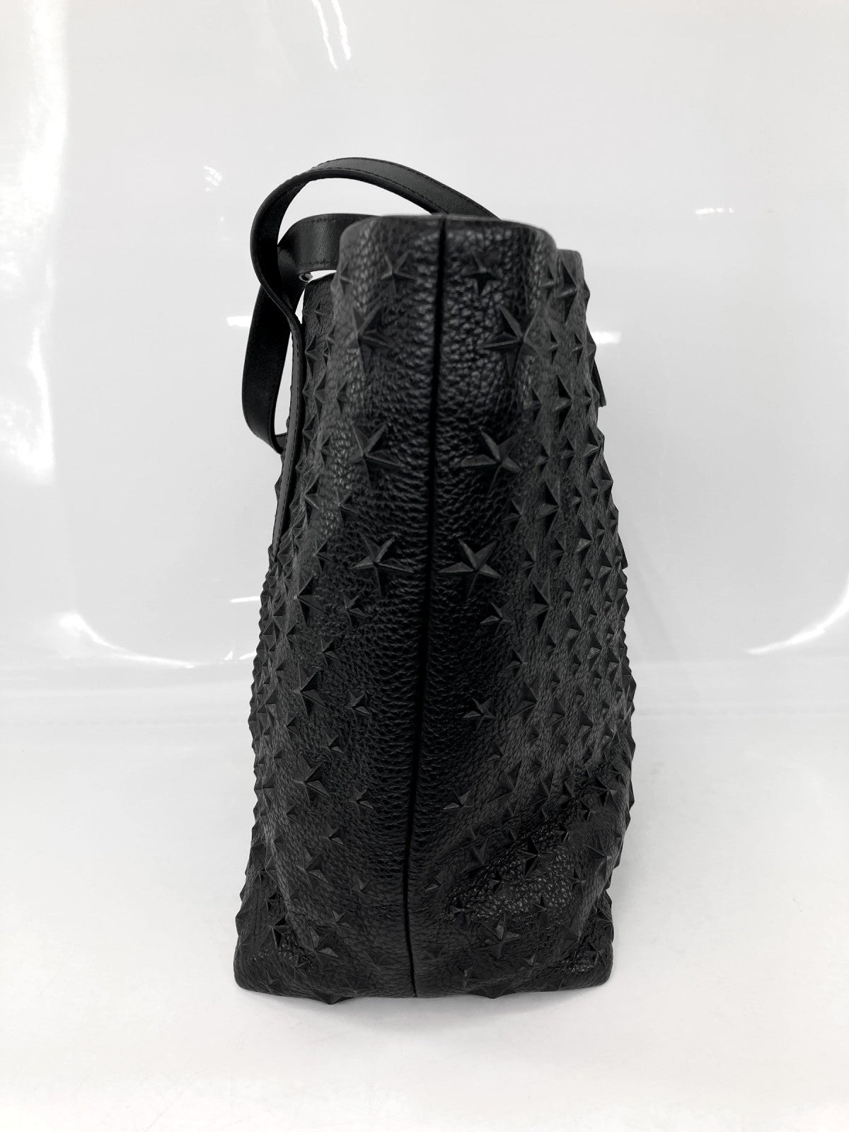 スターエンボストートバッグ BLK
