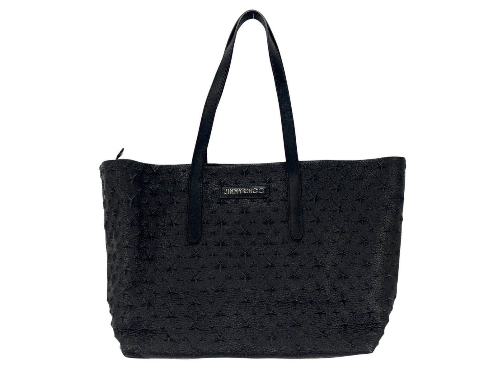 スターエンボストートバッグ BLK