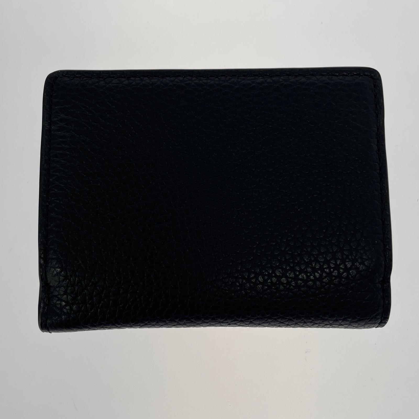 コンパクトウォレット MICHEAL KORS 三つ折り財布 ブラック