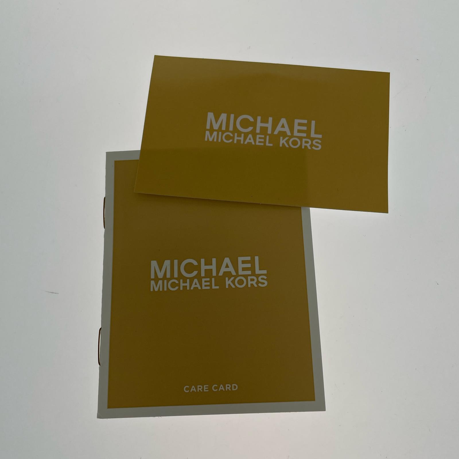 コンパクトウォレット MICHEAL KORS 三つ折り財布 ブラック