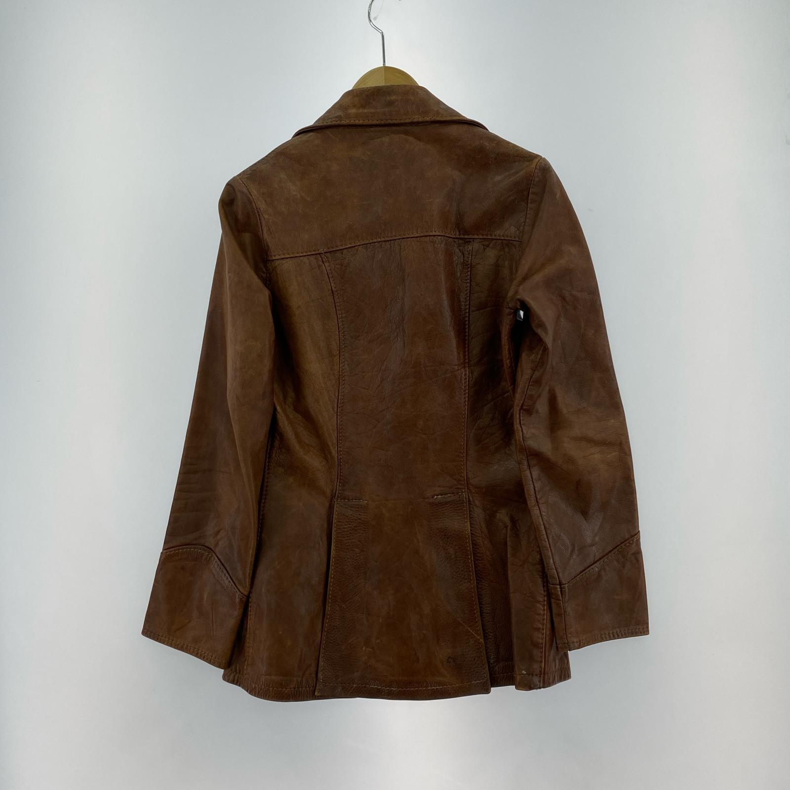 レザージャケット オシュワコン 60S レザージャケット ブラウン