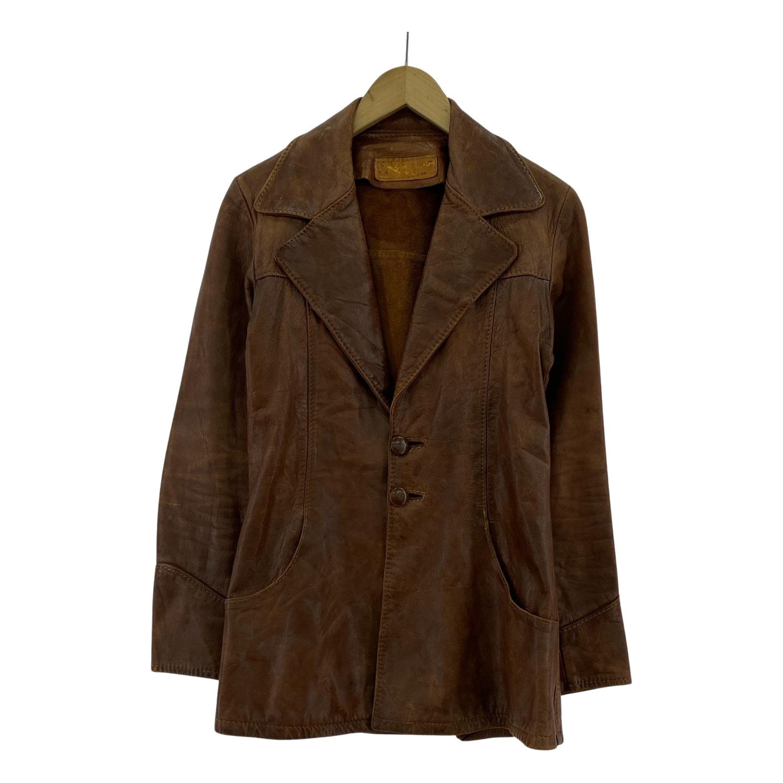 レザージャケット オシュワコン 60S レザージャケット ブラウン