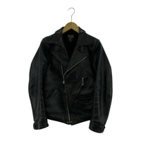 ライダースジャケット FINE CREEK LEATHERS ホースハイドライダース 36 ブラック