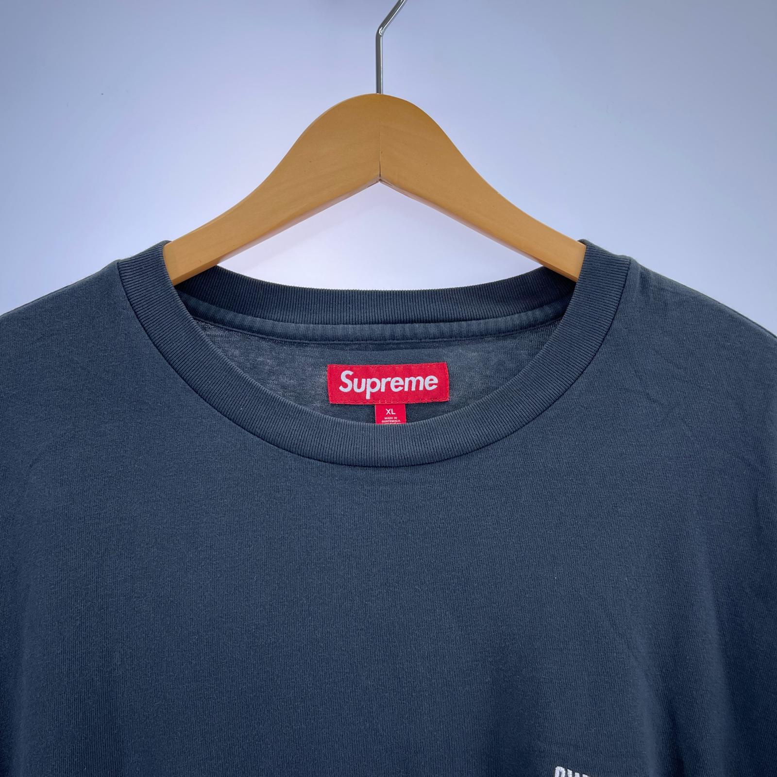 半袖Tシャツ Supreme 25SS Warm Up Washed S/S Top ウォッシュドウォームアップ XL 黒 グレー