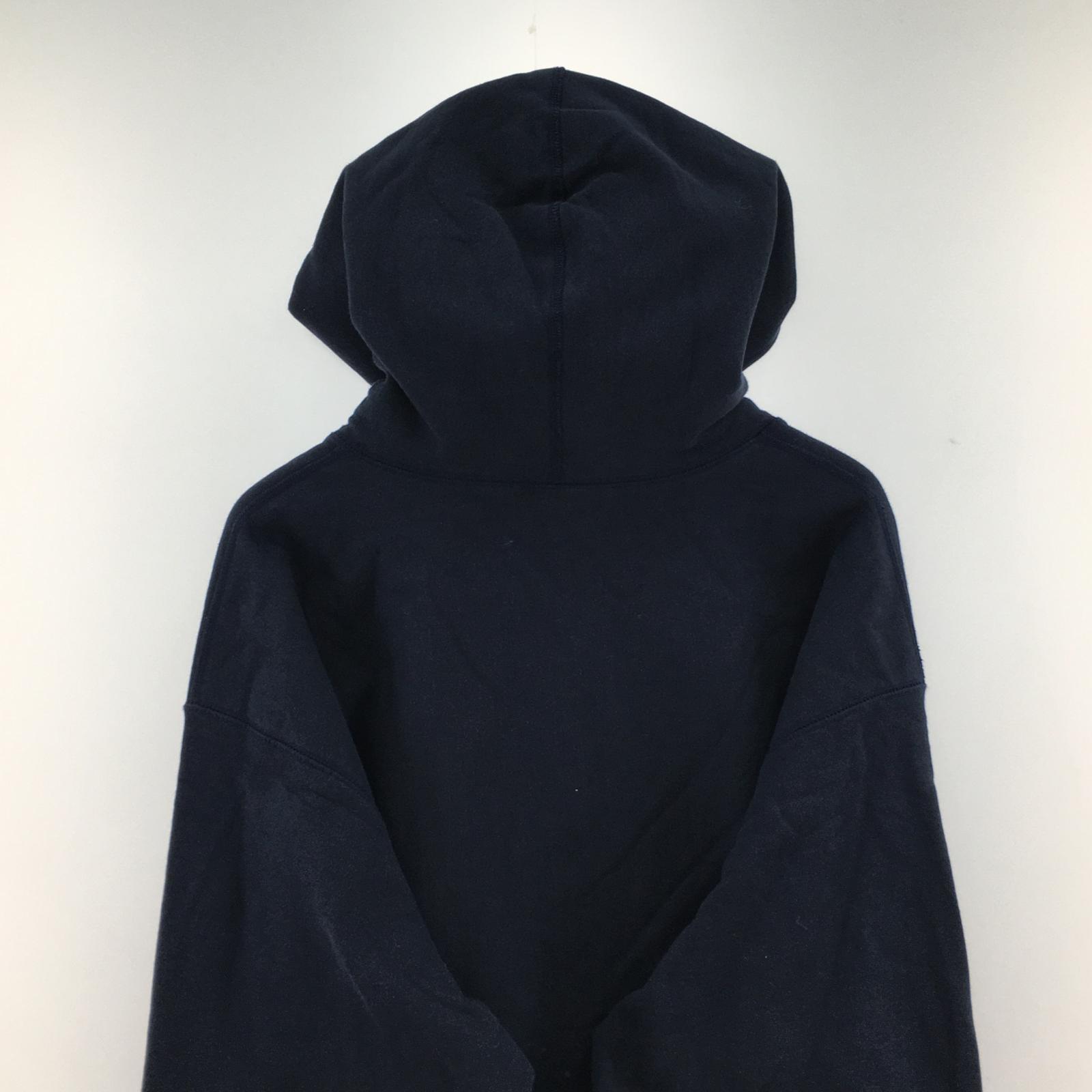 パーカー Supreme 25SS Reverse Hooded Sweatshirt リバースロゴパーカー XL 紺 ネイビー