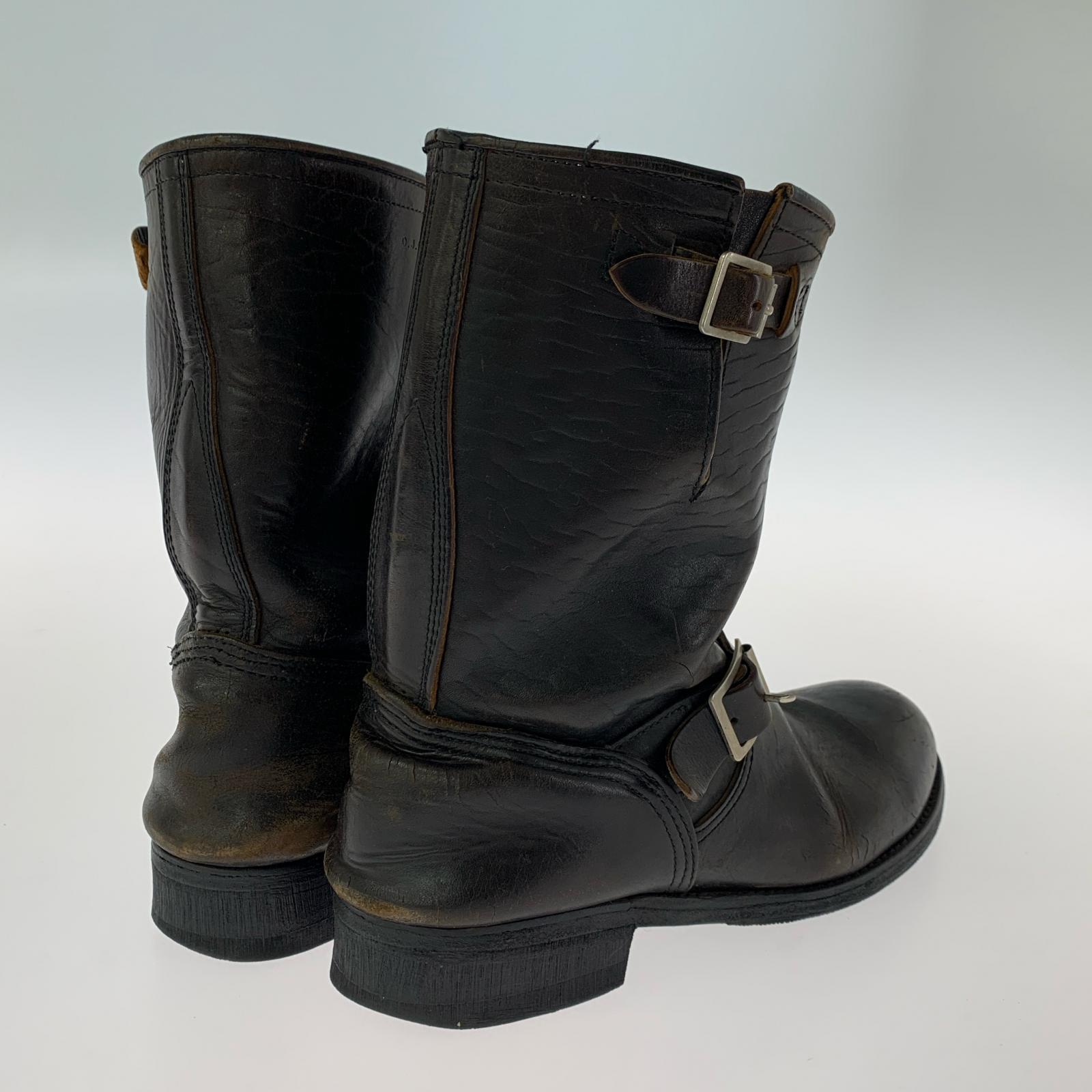 ブーツ Engineer ARTISAN LEATHER ENGINEER BOOTS ブラック