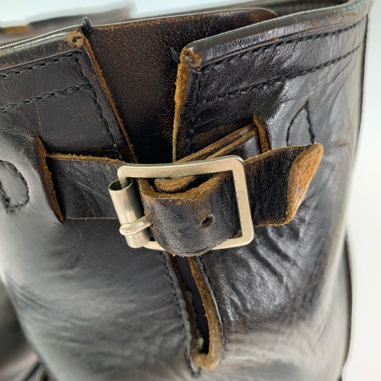 ブーツ Engineer ARTISAN LEATHER ENGINEER BOOTS ブラック