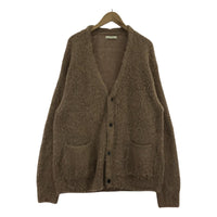 カーディガン SHAGGY ALPAKA CARDY 38 ブラウン