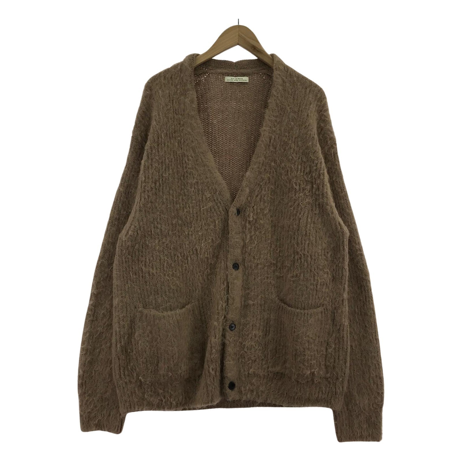 カーディガン SHAGGY ALPAKA CARDY 38 ブラウン