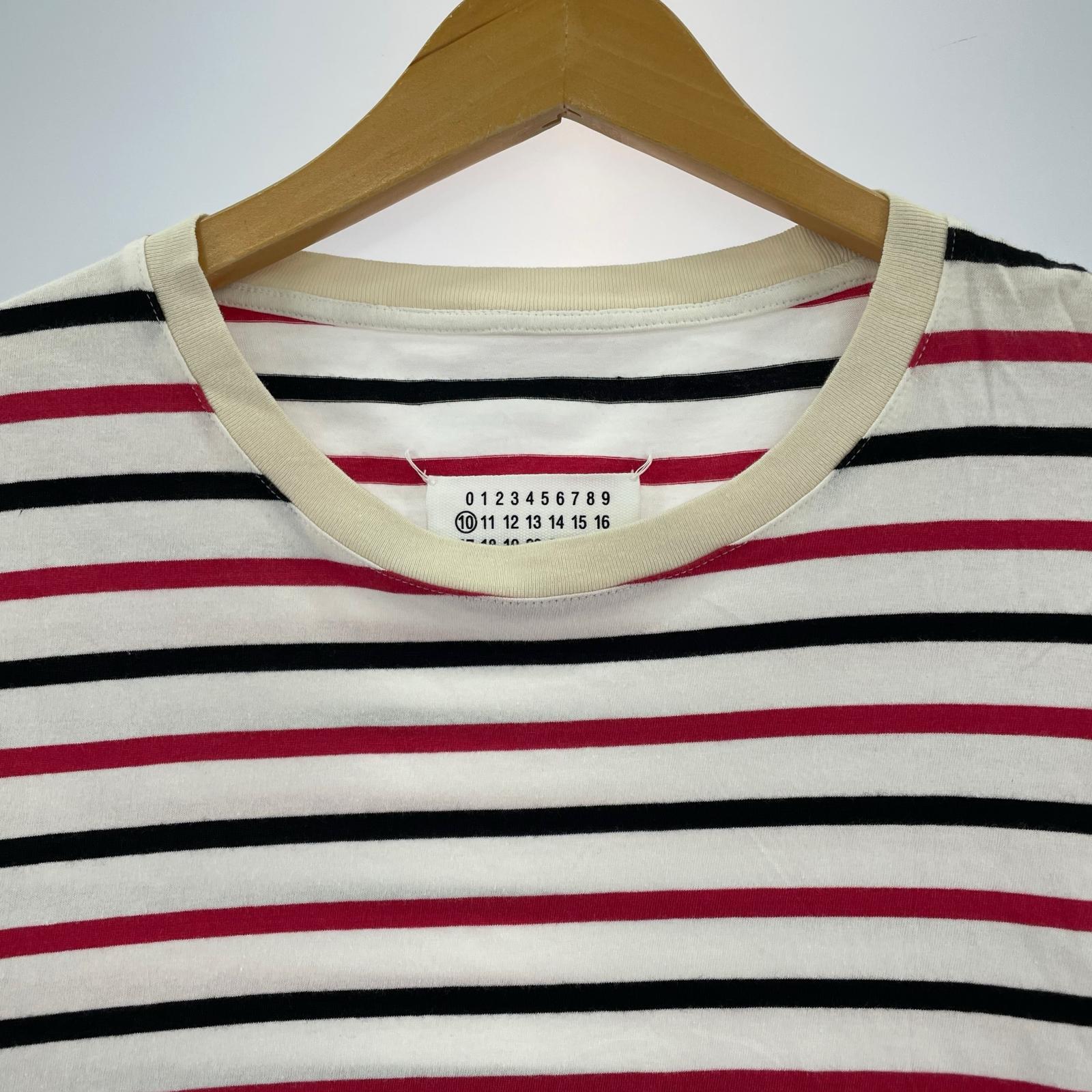 半袖Tシャツ ボーダーカットソー (XS)
