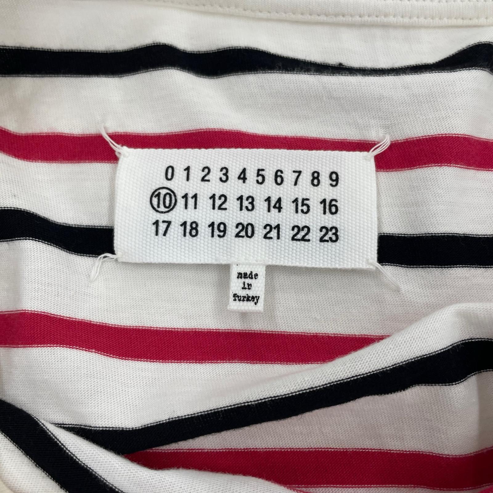 半袖Tシャツ ボーダーカットソー (XS)