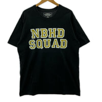 半袖Tシャツ NBHD SQUAD S/S TEE 黒 (XL) ブラック