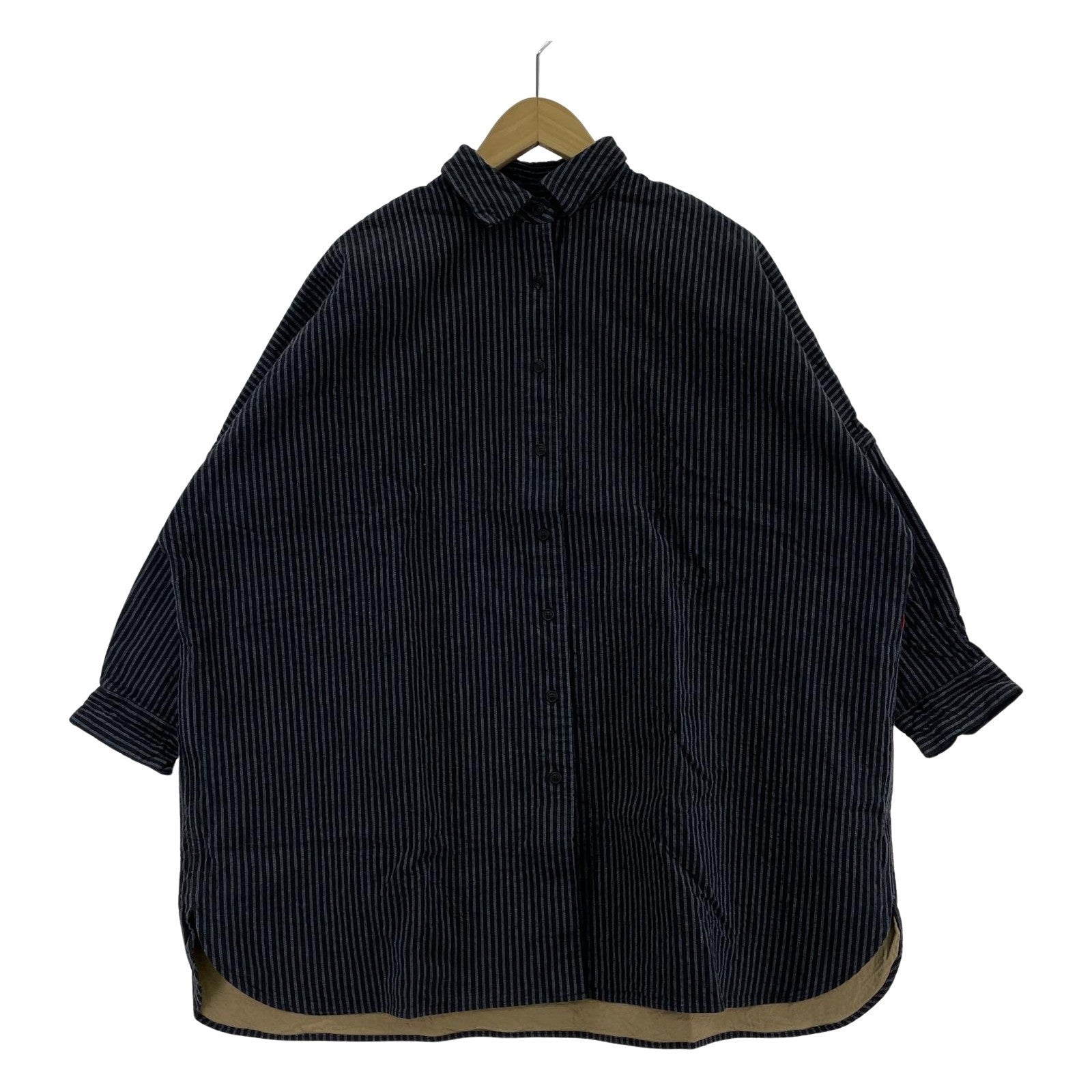 長袖シャツ BIG RACCOURCIE SHIRT IN THICK MINER