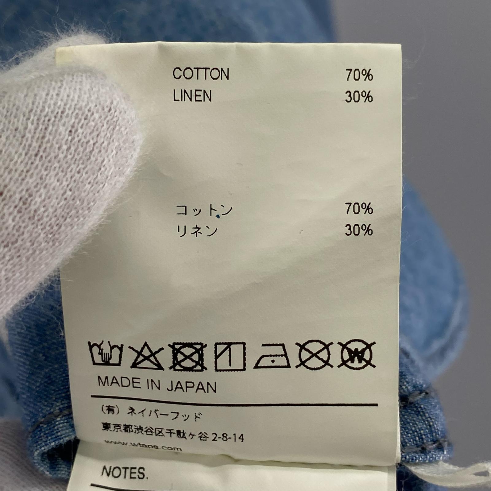 長袖シャツ 20SS シャンブレー 01