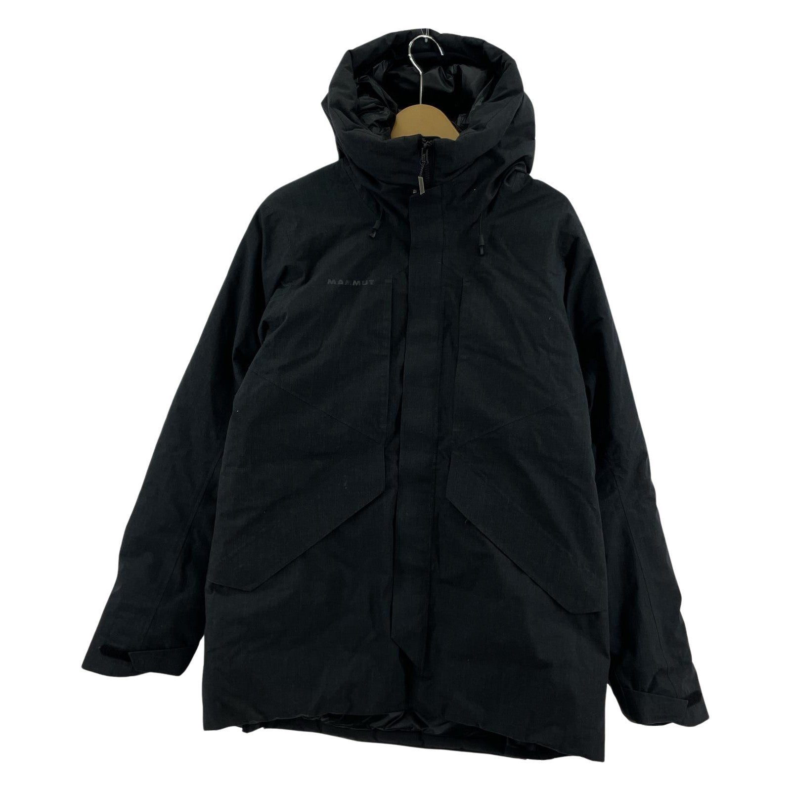 ダウンジャケット Seon HS Thermo Hooded Coat L L ブラック